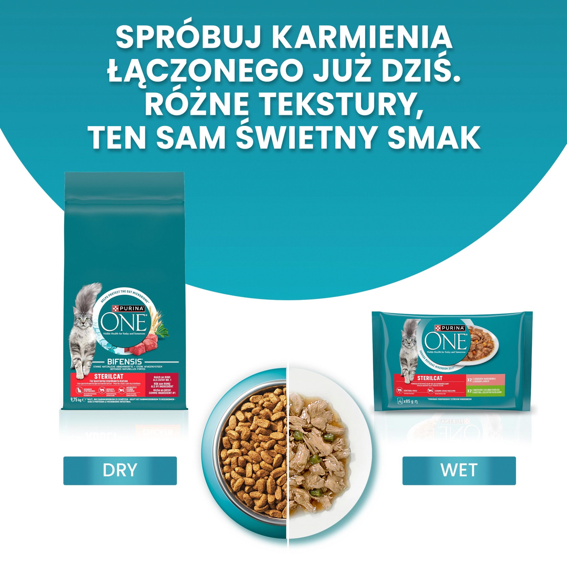 Analiza składu karmy PURINA ONE Sterilcat