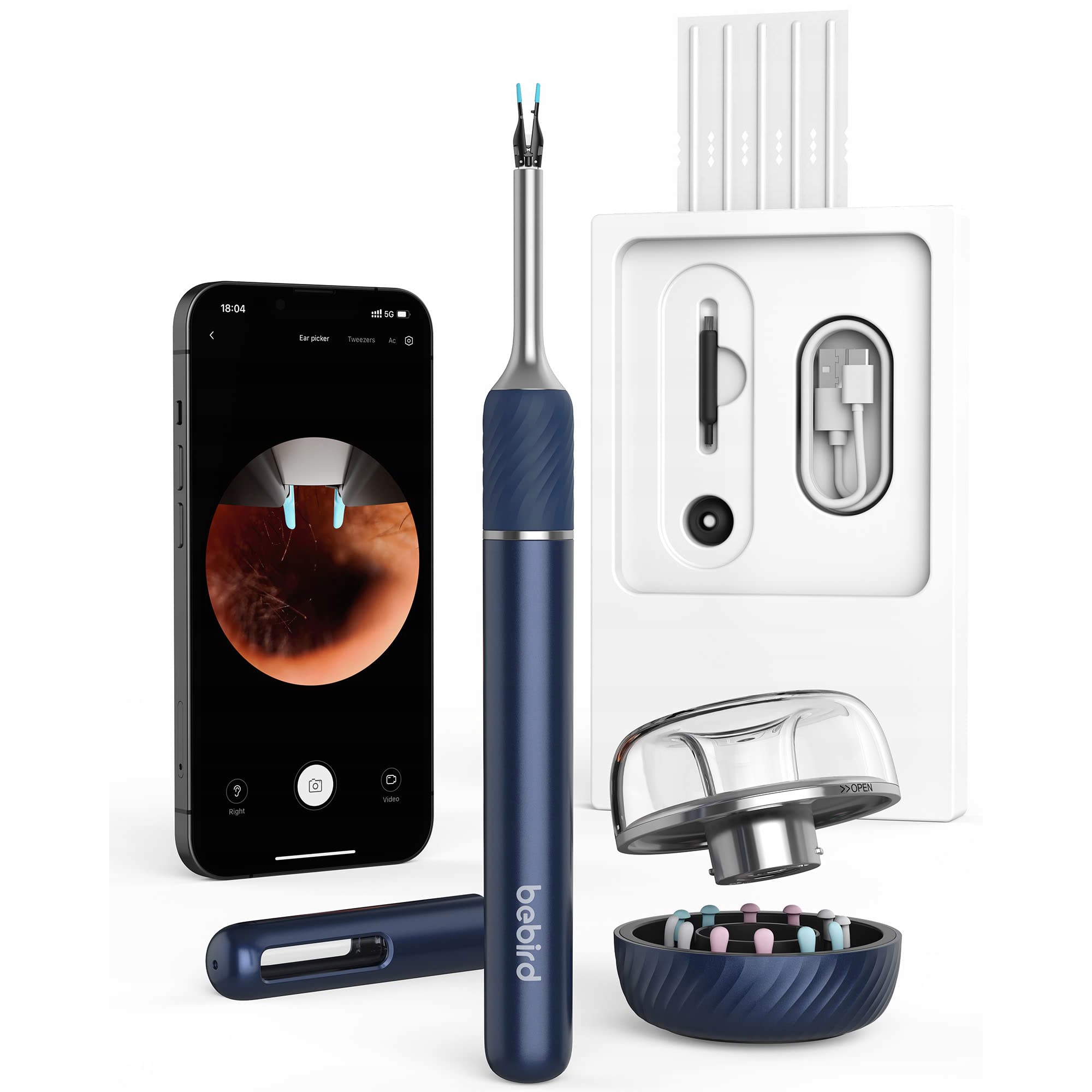 Bebird Otoskop z kamerą do czyszczenia uszu Bebird Note 5 Pro – Innowacyjne narzędzie do higieny uszu