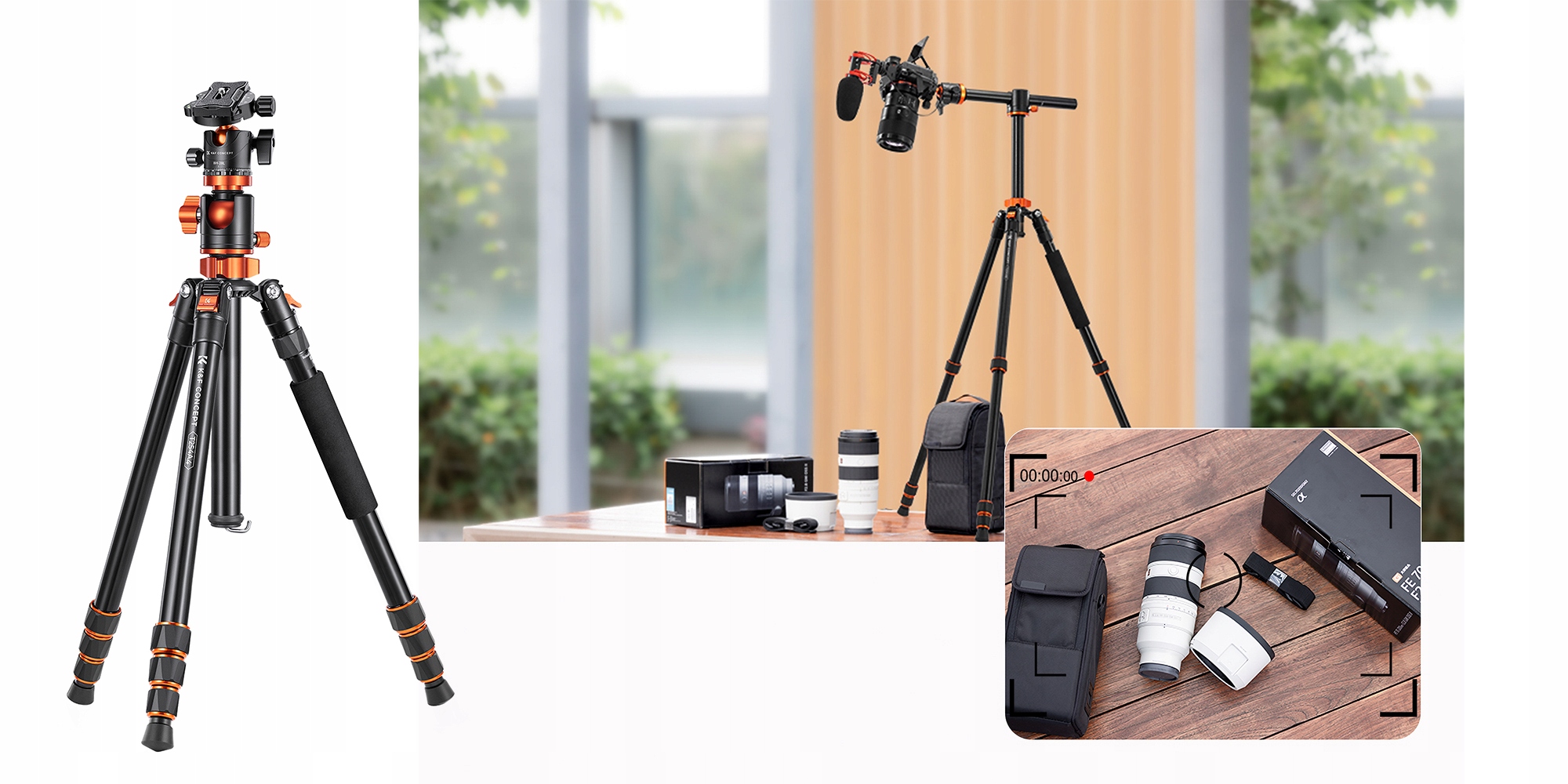 Zintegrowany monopod – większa swoboda pracy