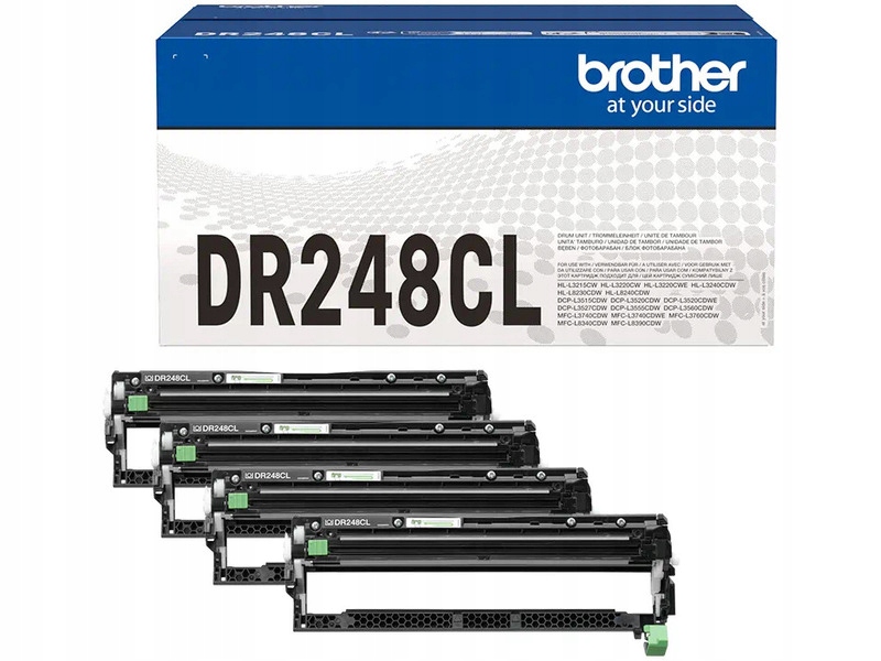 Bębny Brother DR248CL CMYK – Oryginalny zestaw do drukarek