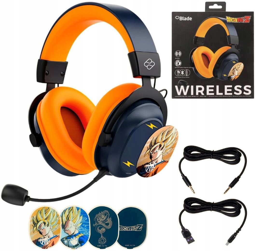 Zestaw akcesoriów – Wymienne panele Dragon Ball Z i kable