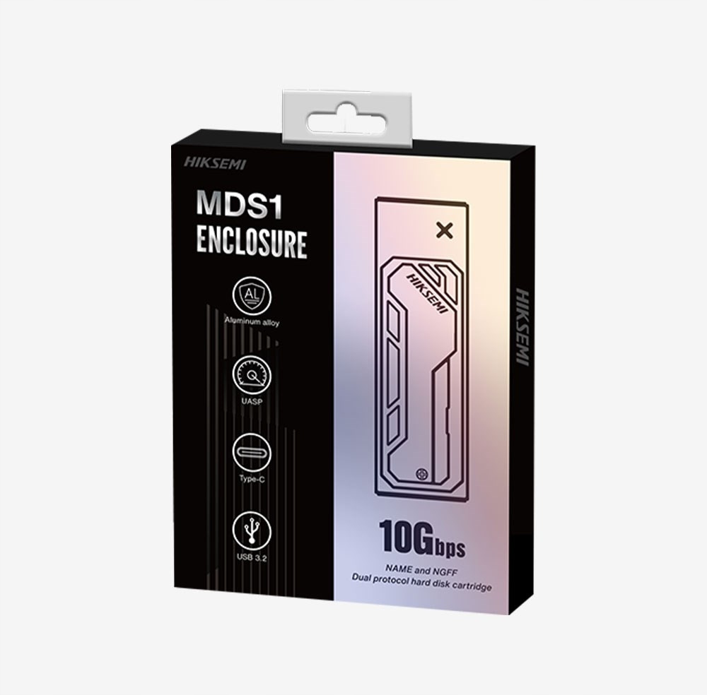 Kieszeń Hikvision HIKSEMI MDS1 – Nowoczesna obudowa na dyski M.2 SATA/NVMe