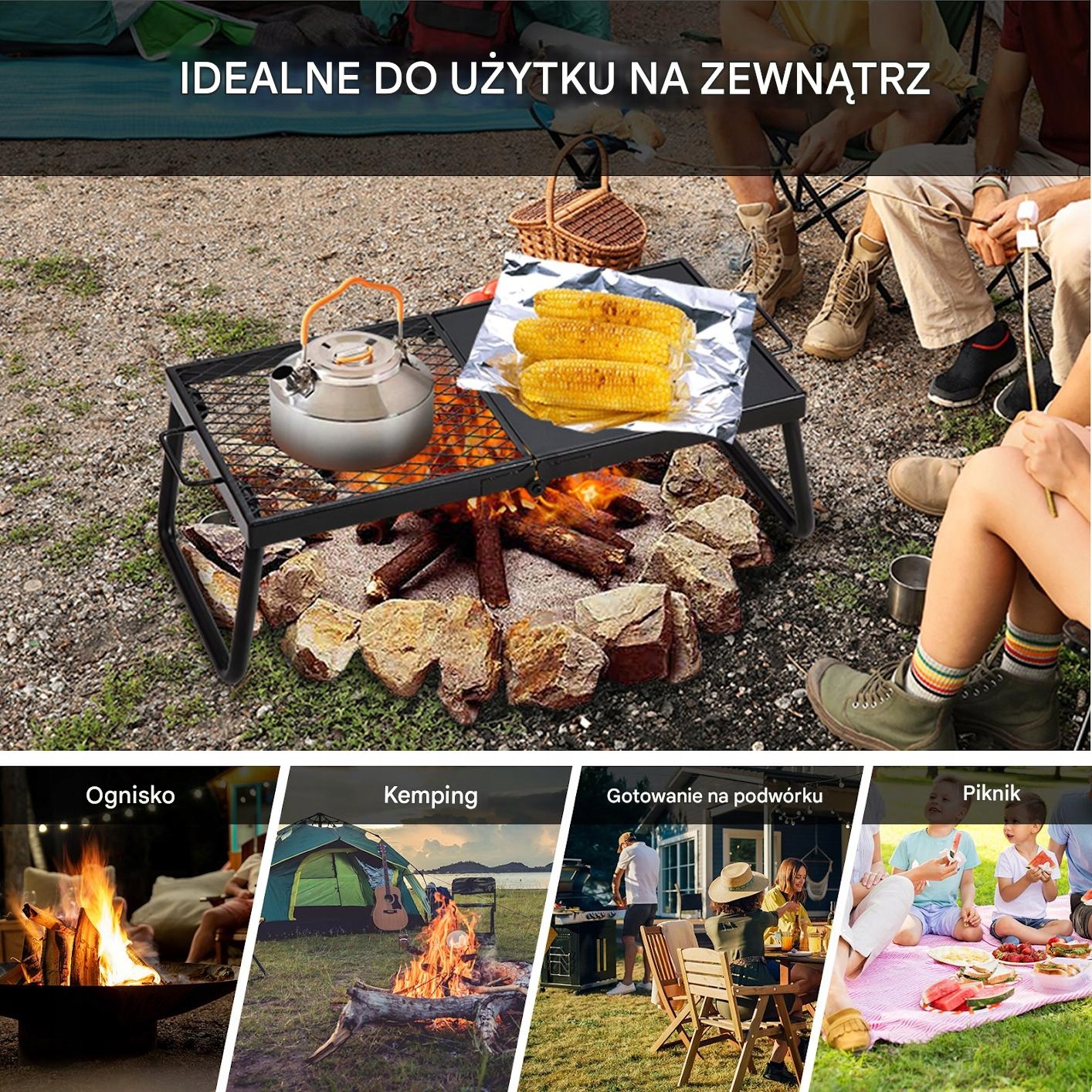 Wszechstronność zastosowania – Kemping, pikniki i ogród