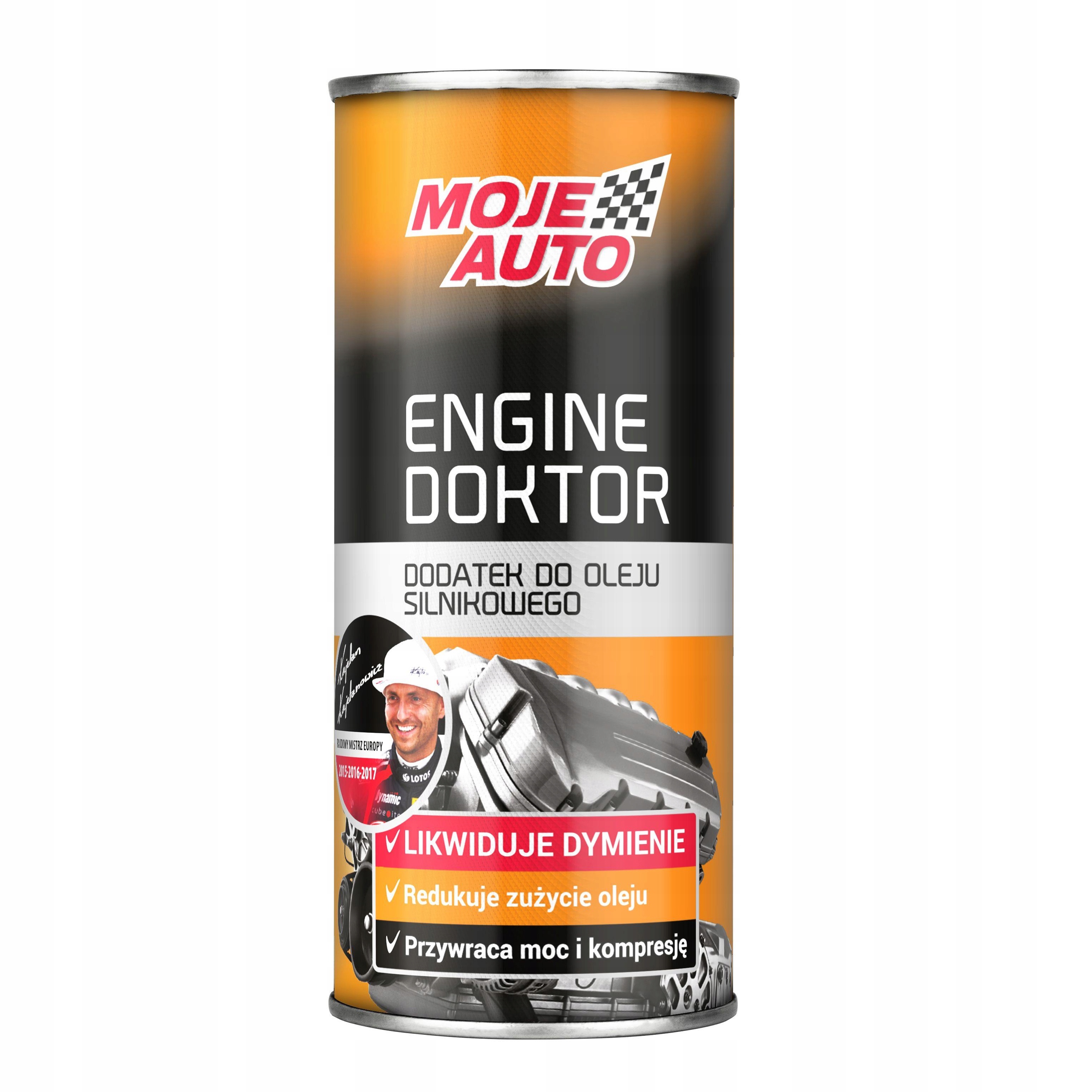 MOJE AUTO MOTODOKTOR 444ML – Regenerator silnika dla każdego pojazdu