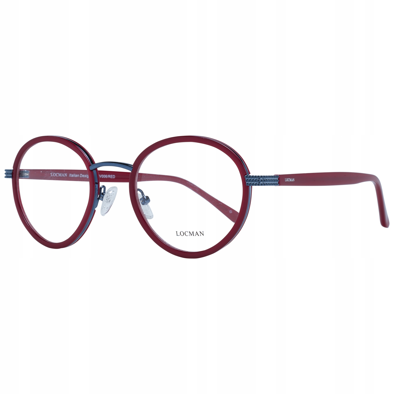Ramki do okularów Damski Locman LOCV006 50RED – Elegancja i styl w codziennym użytkowaniu