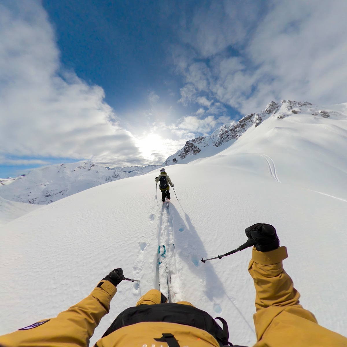 Uchwyt na kijki narciarskie GoPro Ski Pole Mount – Idealny do nagrywania w ruchu