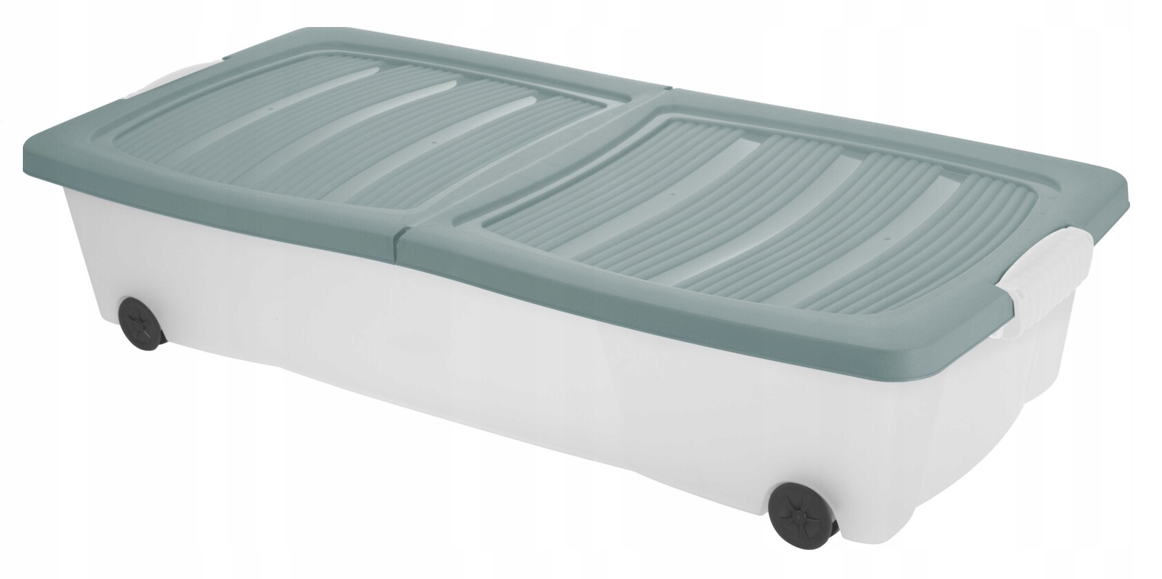 Pudełko do przechowywania na kółkach 80 x 40 x 17 cm – Praktyczne rozwiązanie do organizacji przestrzeni