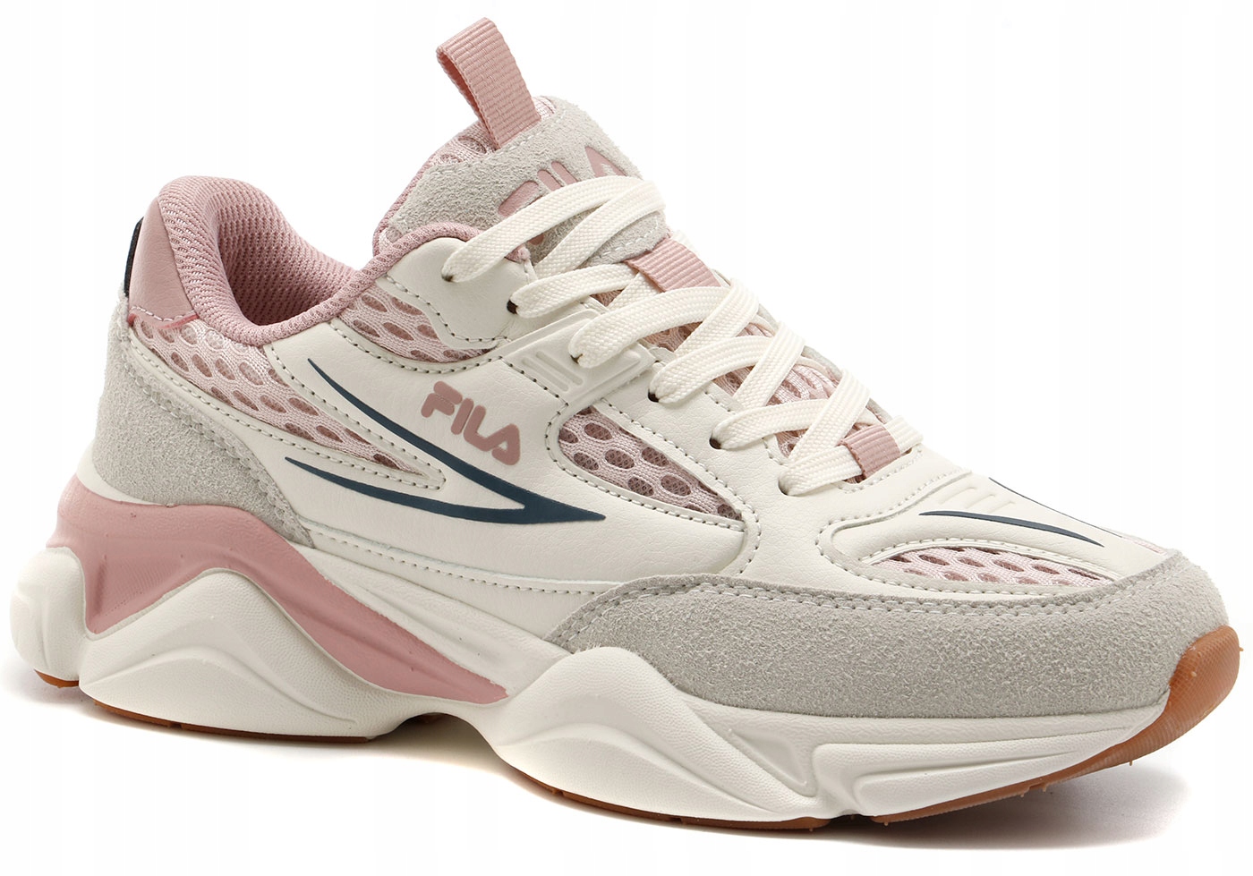 Modny design z kontrastowymi różowymi akcentami