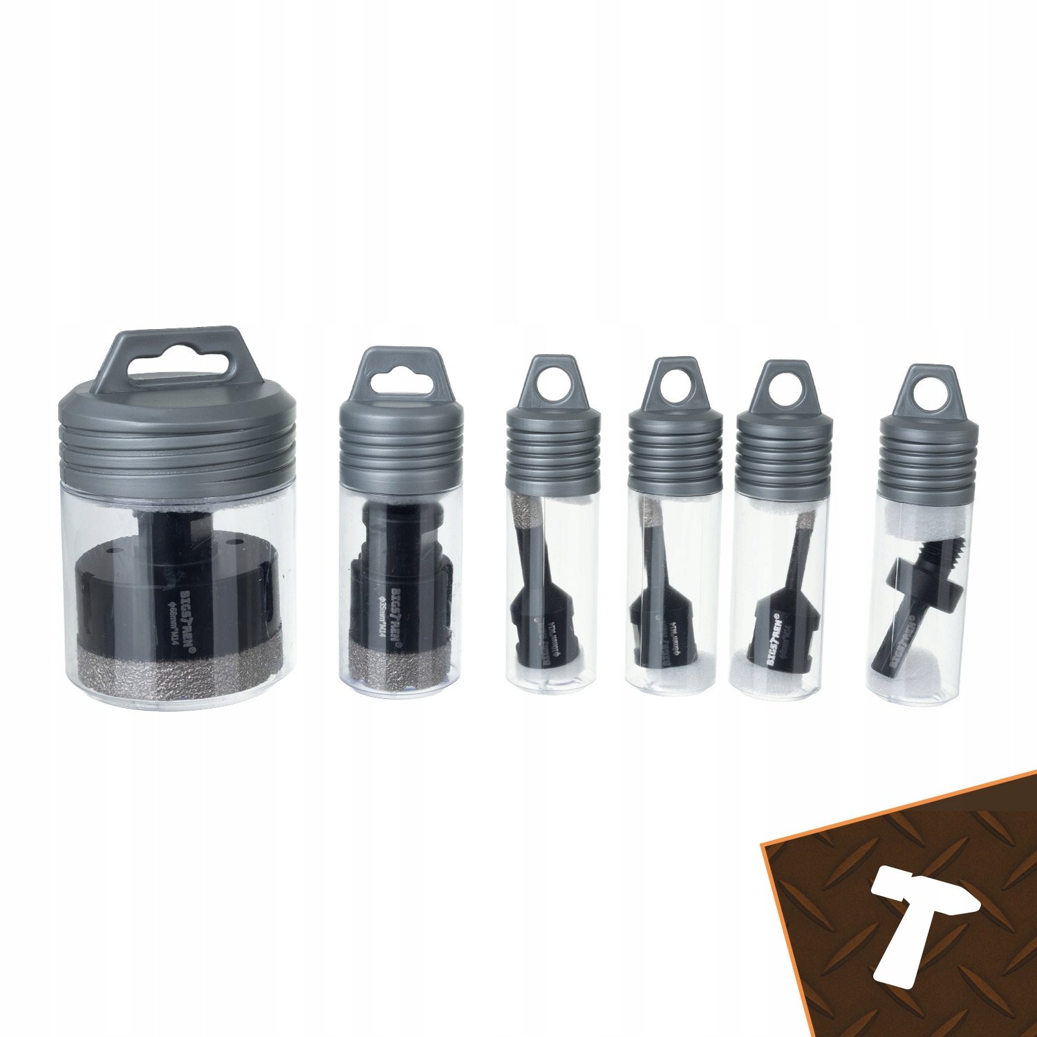 Co zawiera zestaw otwornic diamentowych BIGSTREN?