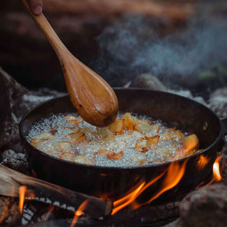 Wszechstronność użytkowania – Ognisko, kuchenka gazowa, indukcyjna i piekarnik