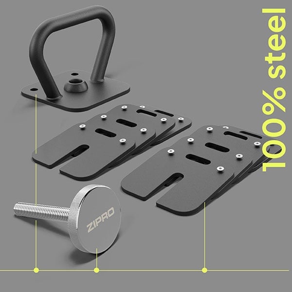 ZIPRO Kettlebell z regulacja obciążenia 19 kg