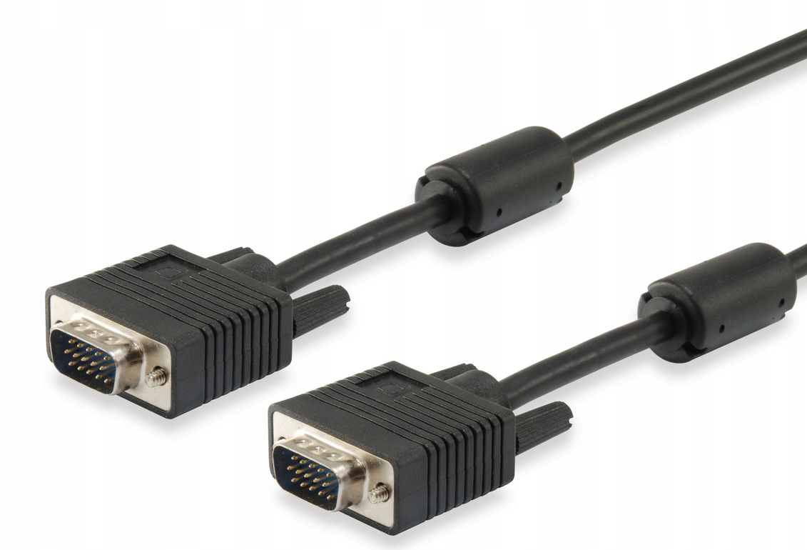 Kabel D-Sub (VGA) 15m czarny – Idealne połączenie dla Twojego komputera