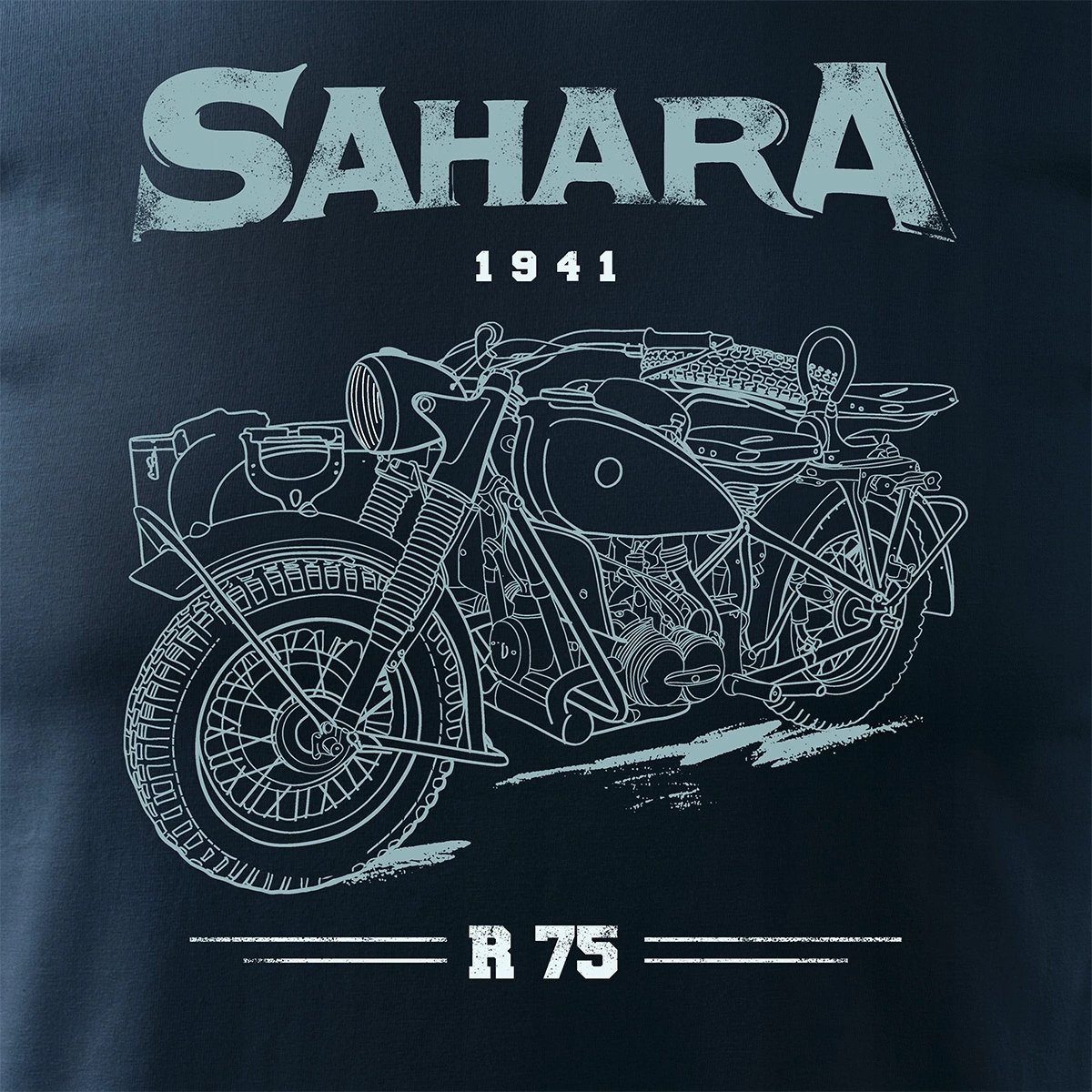 Ikona motoryzacji – Historia motocykla BMW R75 Sahara