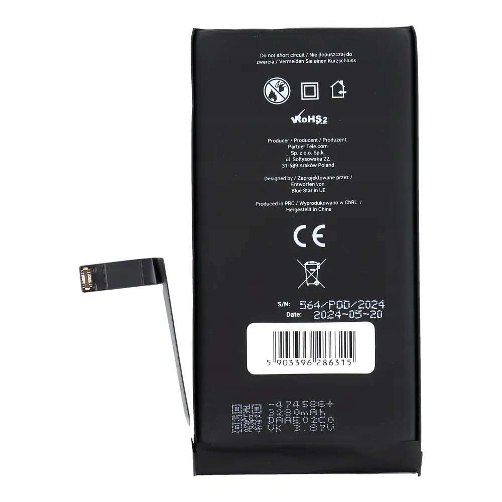 Wysoka pojemność 3279 mAh – Długotrwałe użytkowanie