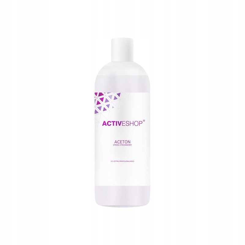 OCHO NAILS Aceton truskawkowy 1000 ml – Skuteczne usuwanie lakierów hybrydowych
