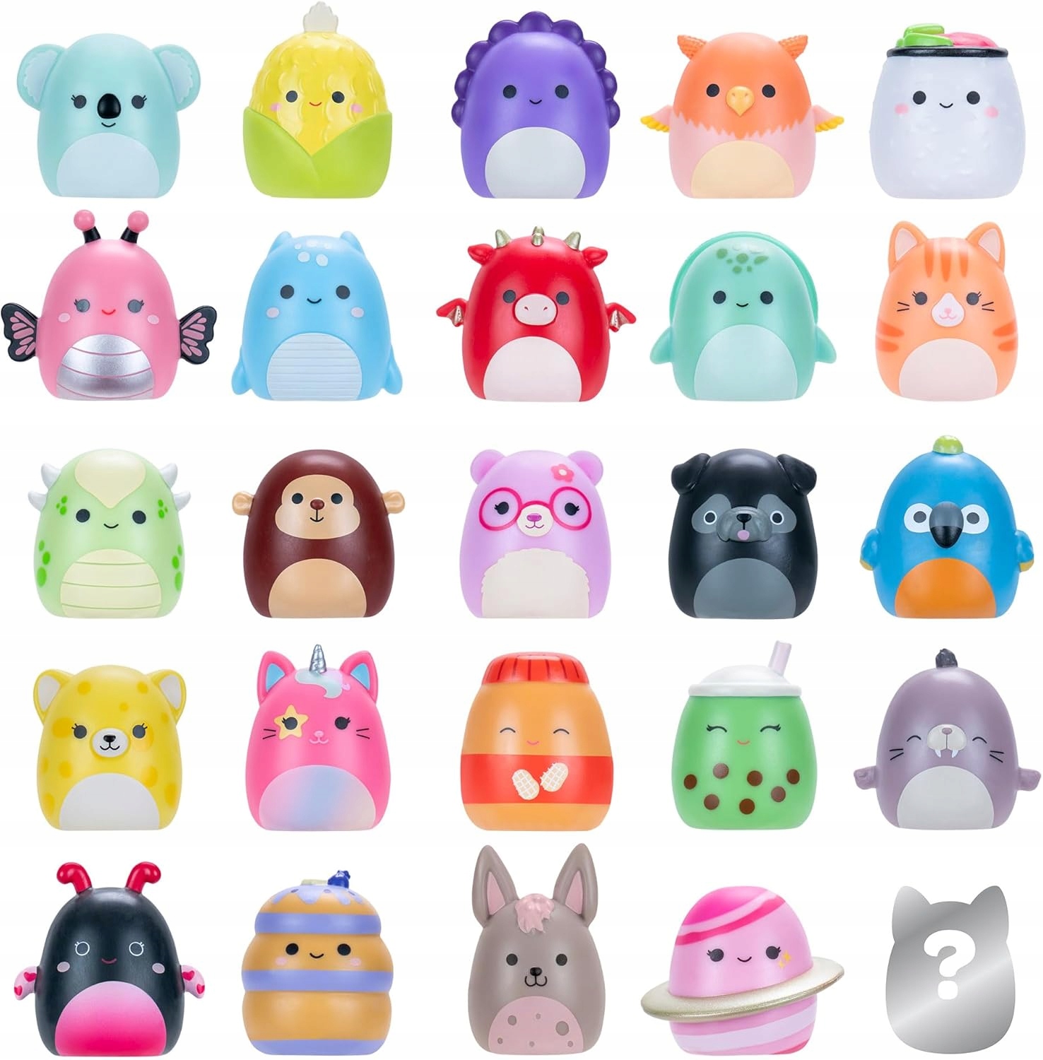 Zestaw figurek Jazwares Squishmallows Squish-a-longs Series 3 – Kolekcjonuj i baw się!