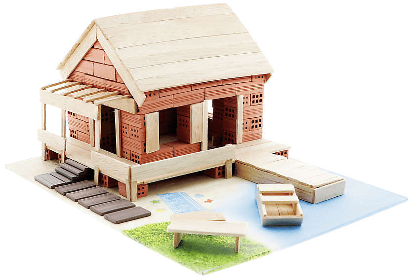 Brick Trick - Domek letniskowy M TREFL – Kreatywna zabawa dla dzieci