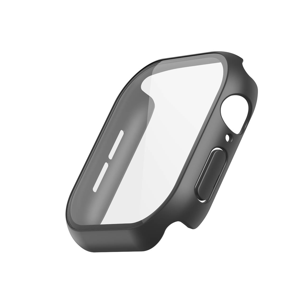 Belkin Szkło ochronne na Apple Watch seria 10. 46 mm, czarne – Doskonała ochrona dla Twojego zegarka