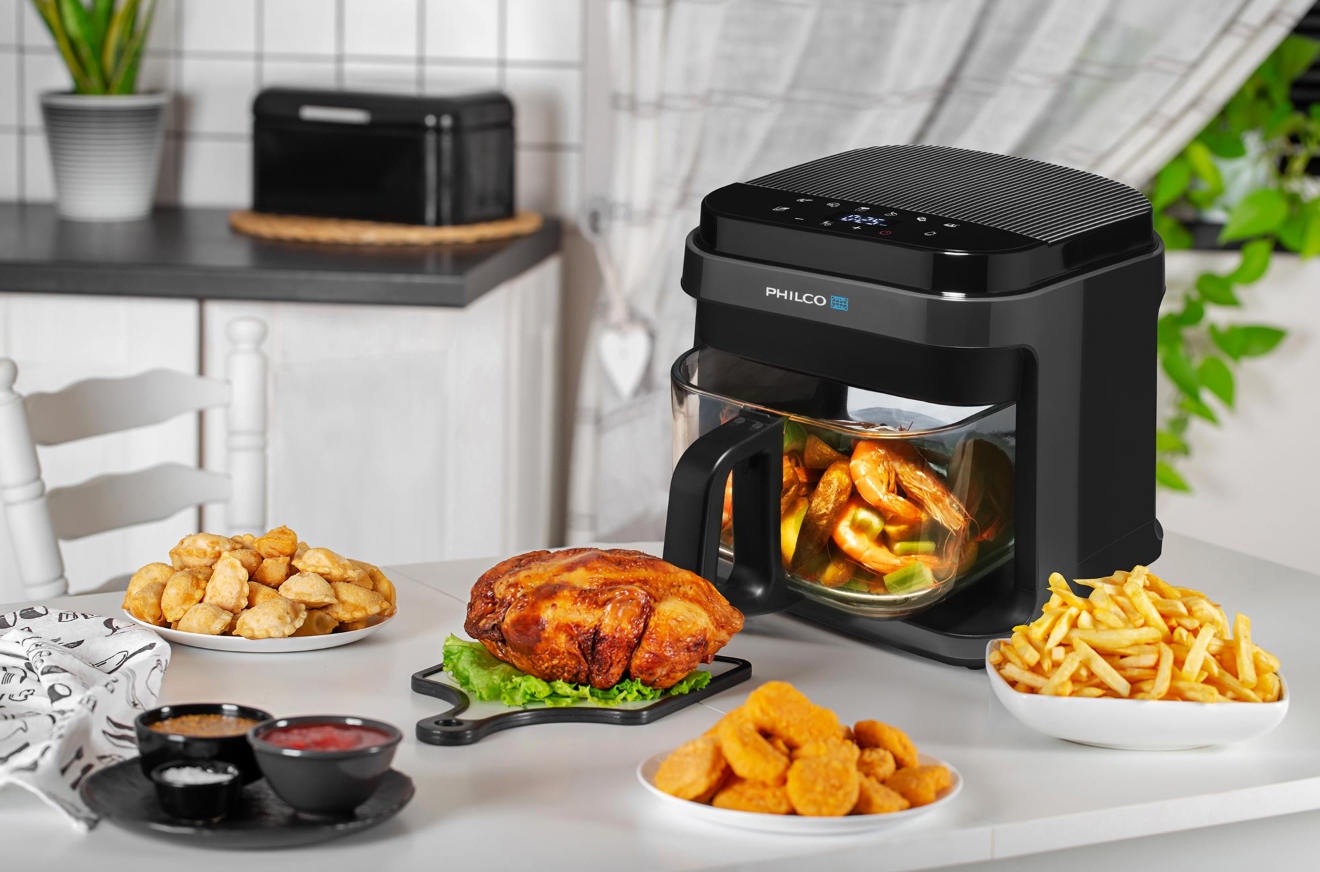 Frytkownica beztłuszczowa Philco PHAF 2000 – Zdrowe gotowanie bez tłuszczu