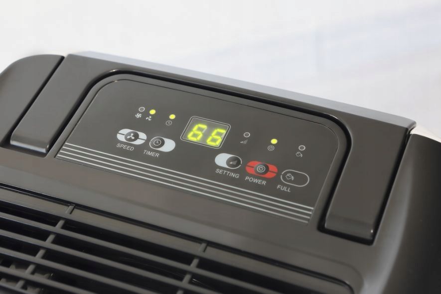 Elektroniczna regulacja wilgotności – Ustawienia od 40% do 80%