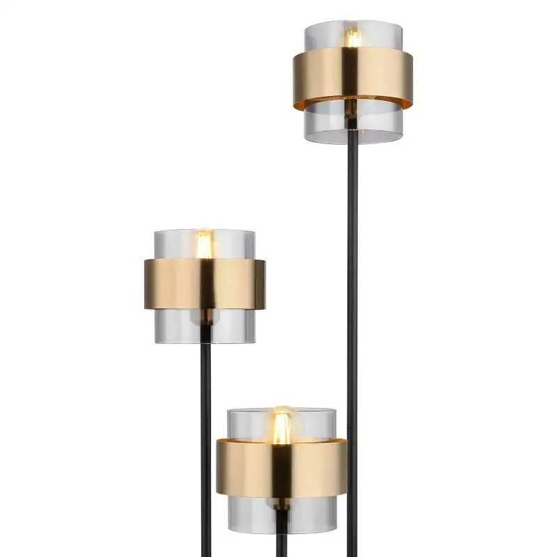 Atrakcyjny design z metalową konstrukcją i szklanym kloszem