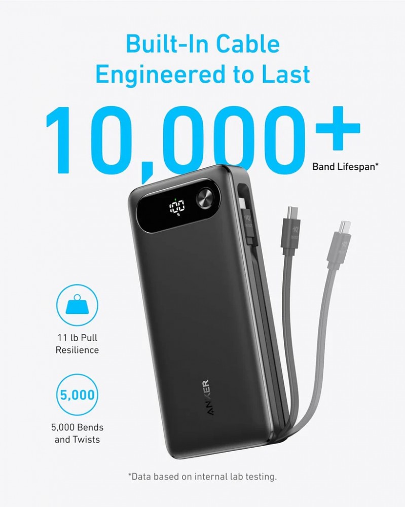 Wbudowany kabel USB-C – wygoda i trwałość