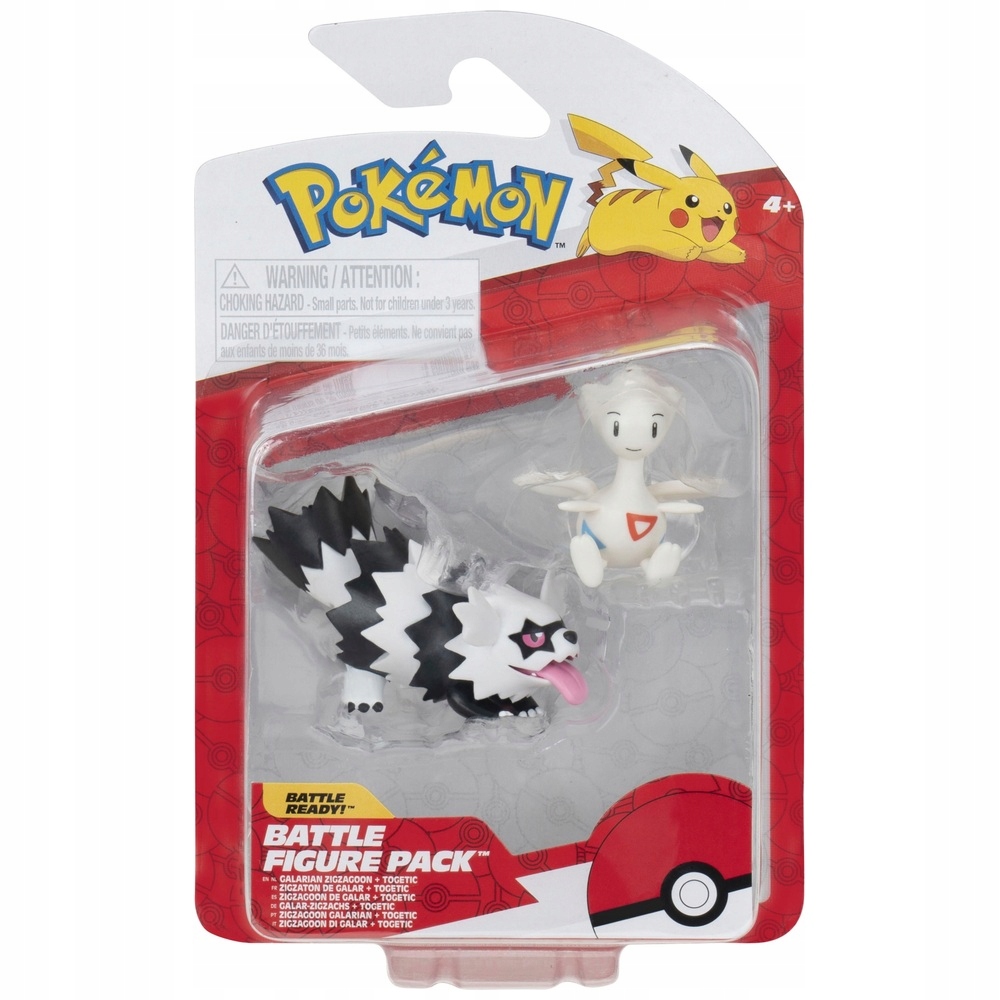 POKEMON zestaw 2-pack figurki bitewne Togetic Galarian Zigzagoon