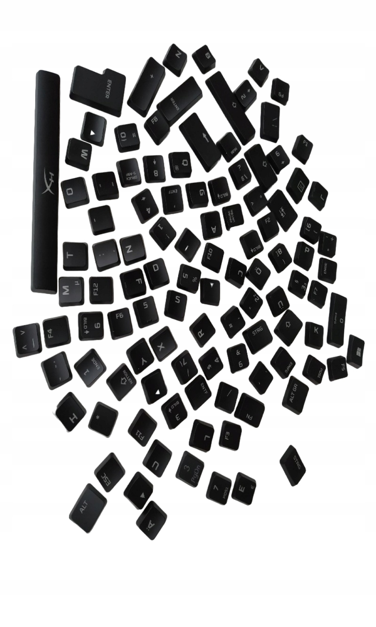 Zestaw 104 klawiszy – idealny dla każdego gracza