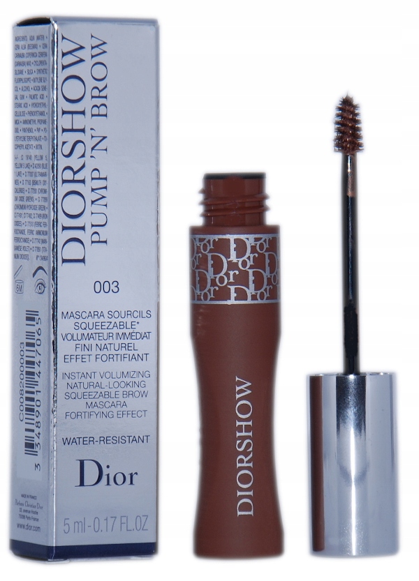 Dior DIORSHOW PUMP'N' BROW 003 AUBURN – Idealne brwi na każdą okazję