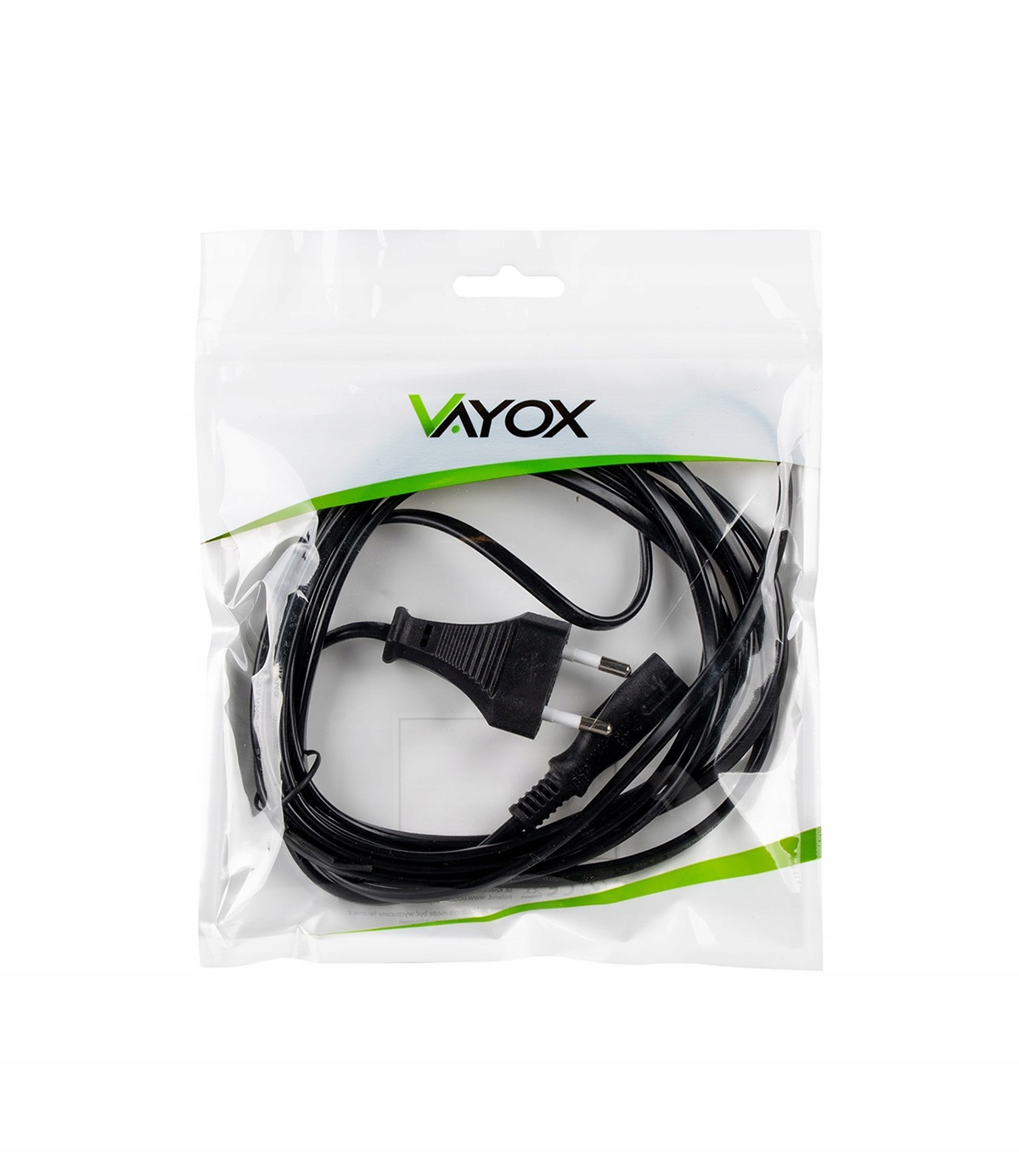 Kabel zasilający CEE 7/16 - IEC 320 C7 230V 1,5m VA0139 Vayox – Wysoka jakość i niezawodność
