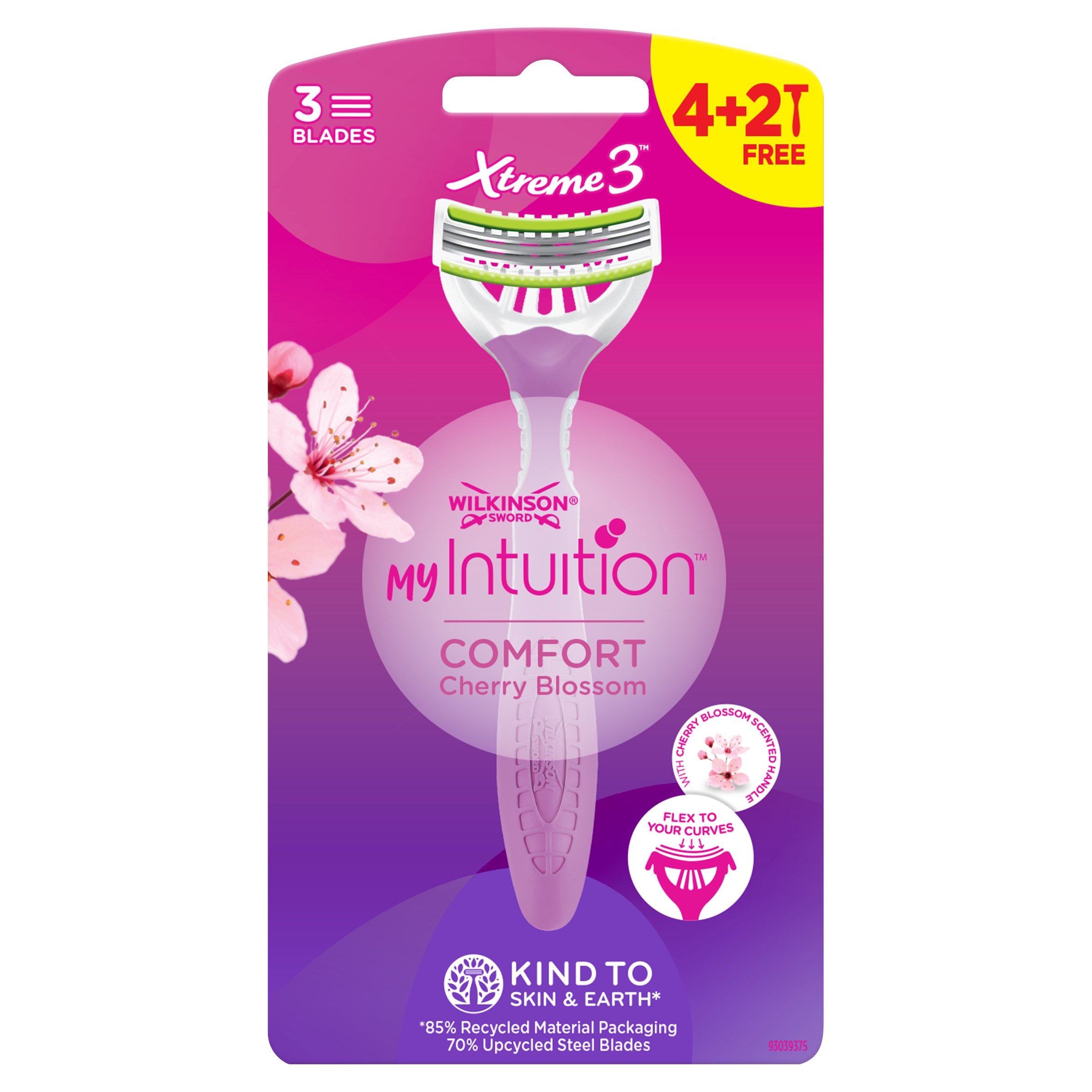 My Intuition Xtreme 3 Comfort Cherry Blossom – Doskonałe maszynki do golenia dla kobiet
