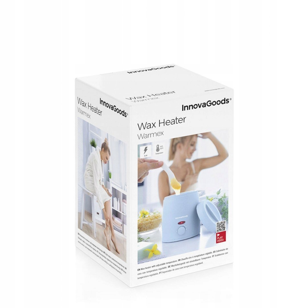 InnovaGoods Podgrzewacz do Wosku do Depilacji WARM – Profesjonalna depilacja w domowym zaciszu