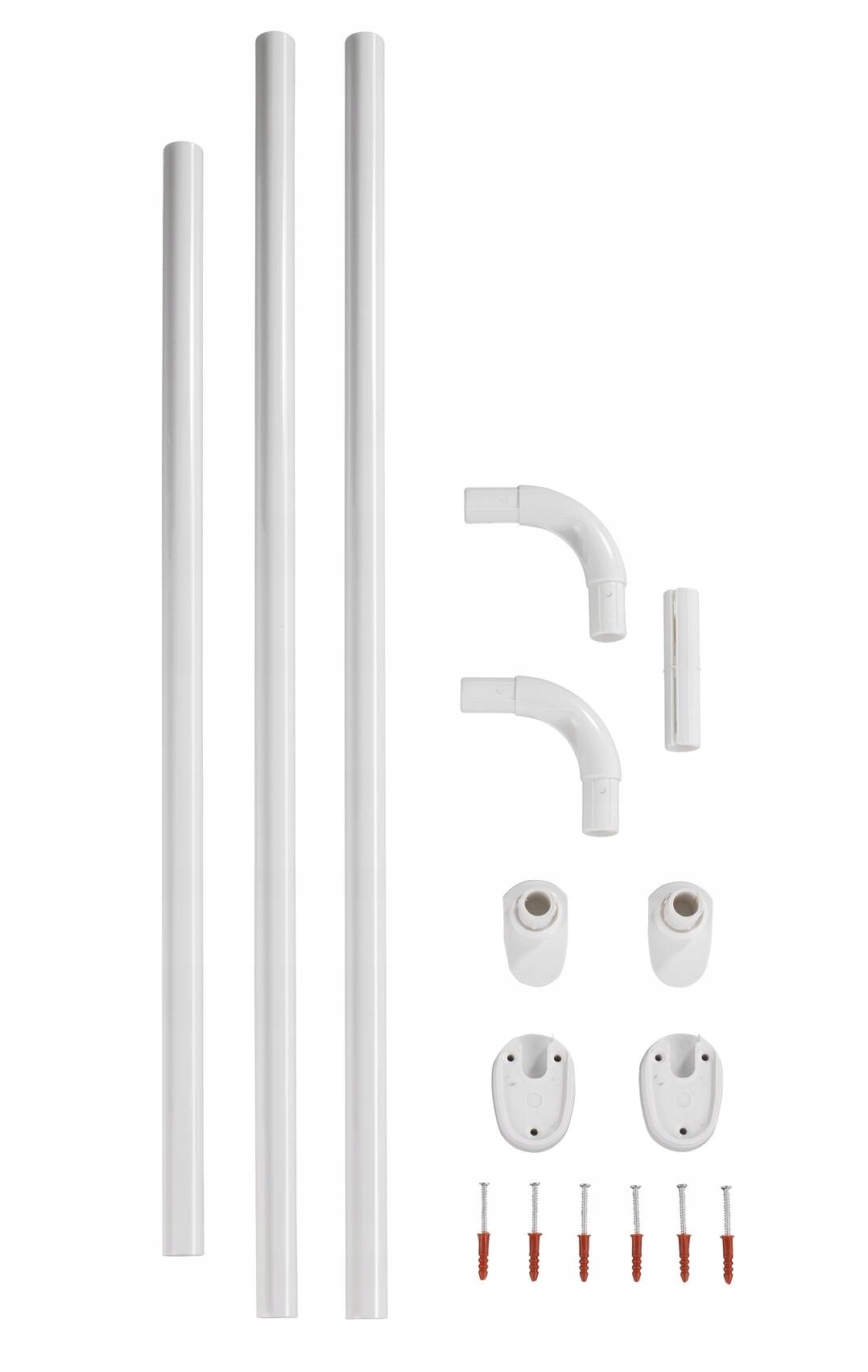 Wysokiej jakości materiał – Aluminium w kolorze białym