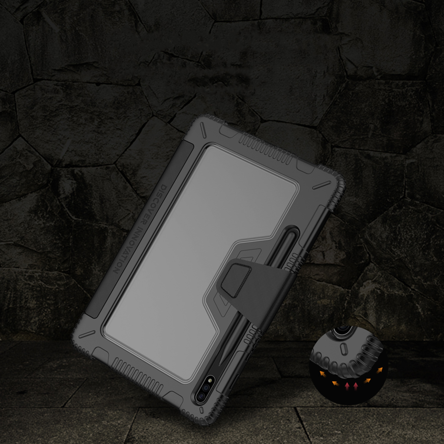 Etui Nillkin Bumper dla Samsung Galaxy Tab S7 - Magnetyczne zamknięcie