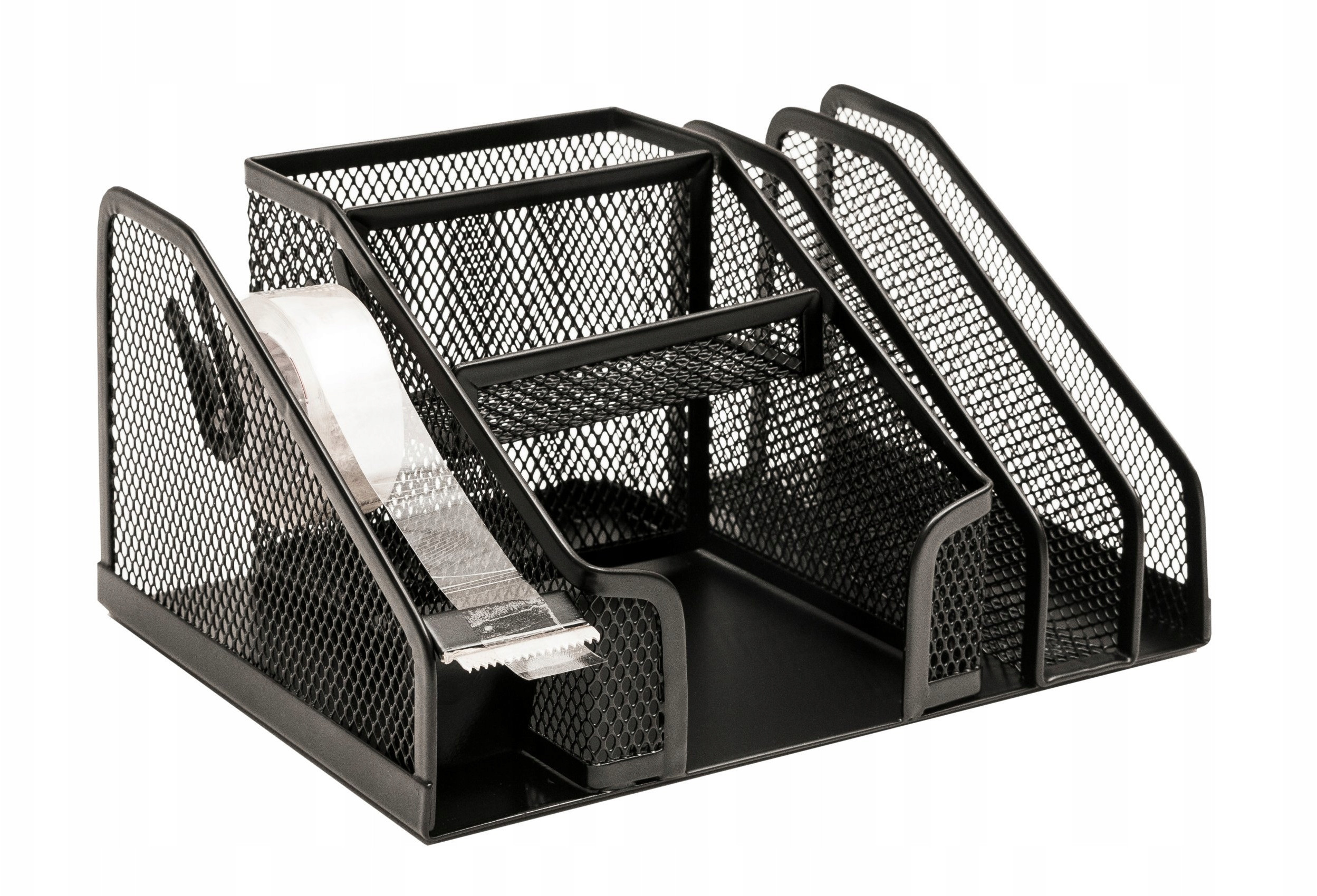 Wygodne przegrody i dyspenser na taśmę klejącą