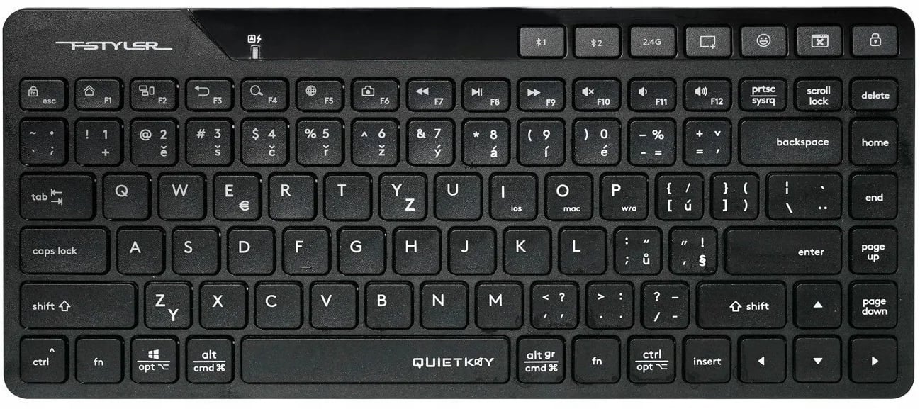 A4tech FStyler FBK26C AS – Bezprzewodowa klawiatura Dual mode Bluetooth + 2,4G