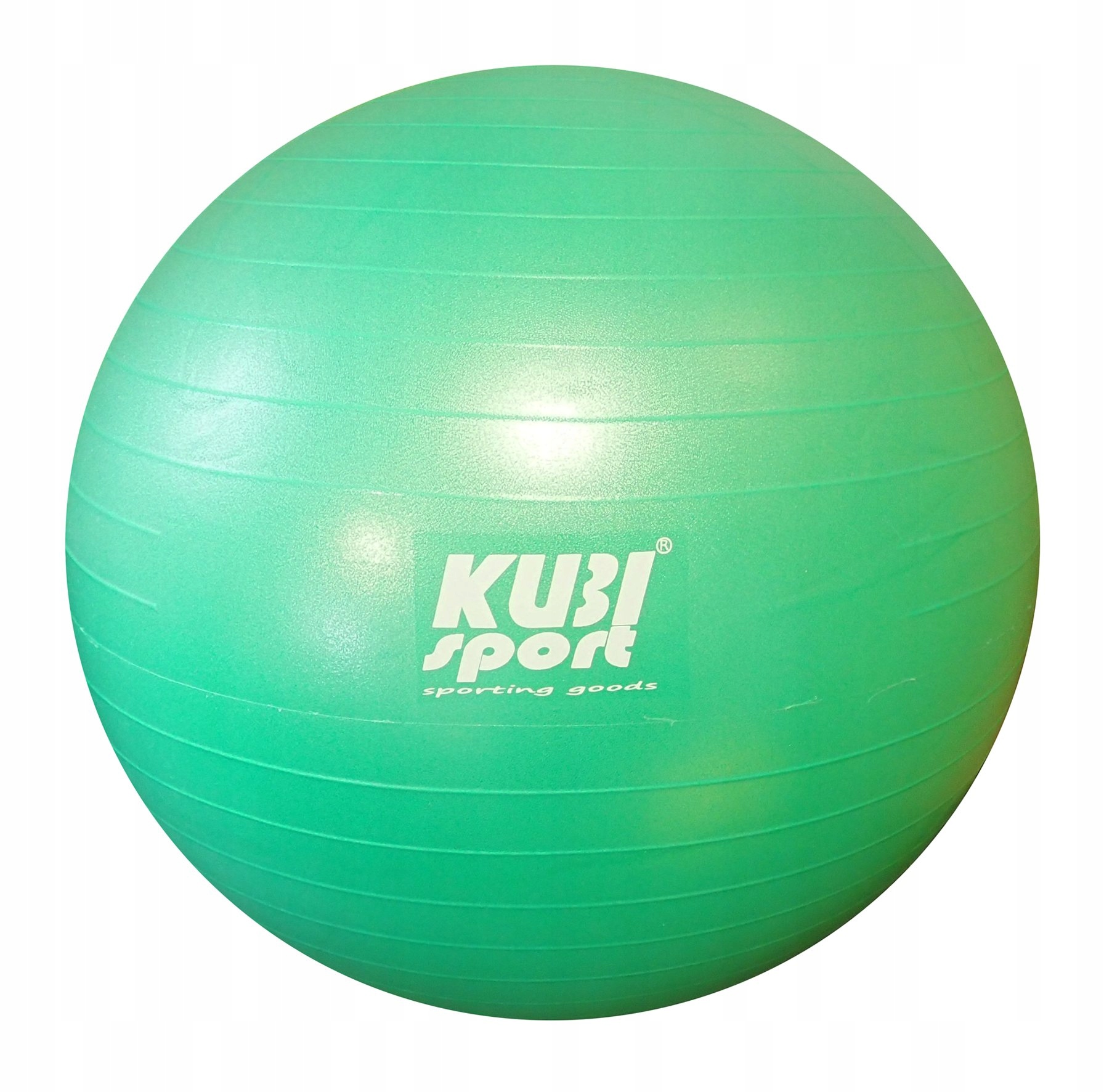 Piłka gimnastyczna do ćwiczeń treningu KUBISPORT 75 cm Zielona* (Kub_05-S3213K-ZE) – Idealna do fitnessu i rehabilitacji