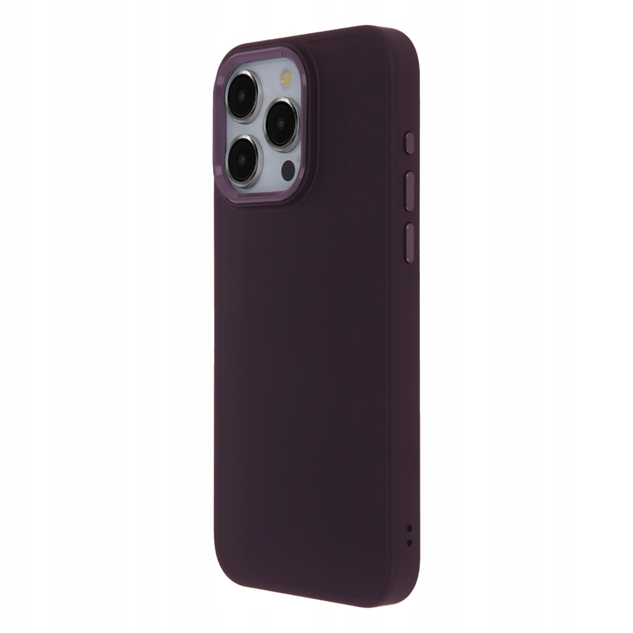 Nakładka Satin Elegant do iPhone 11 burgundowa – Elegancja i ochrona w jednym