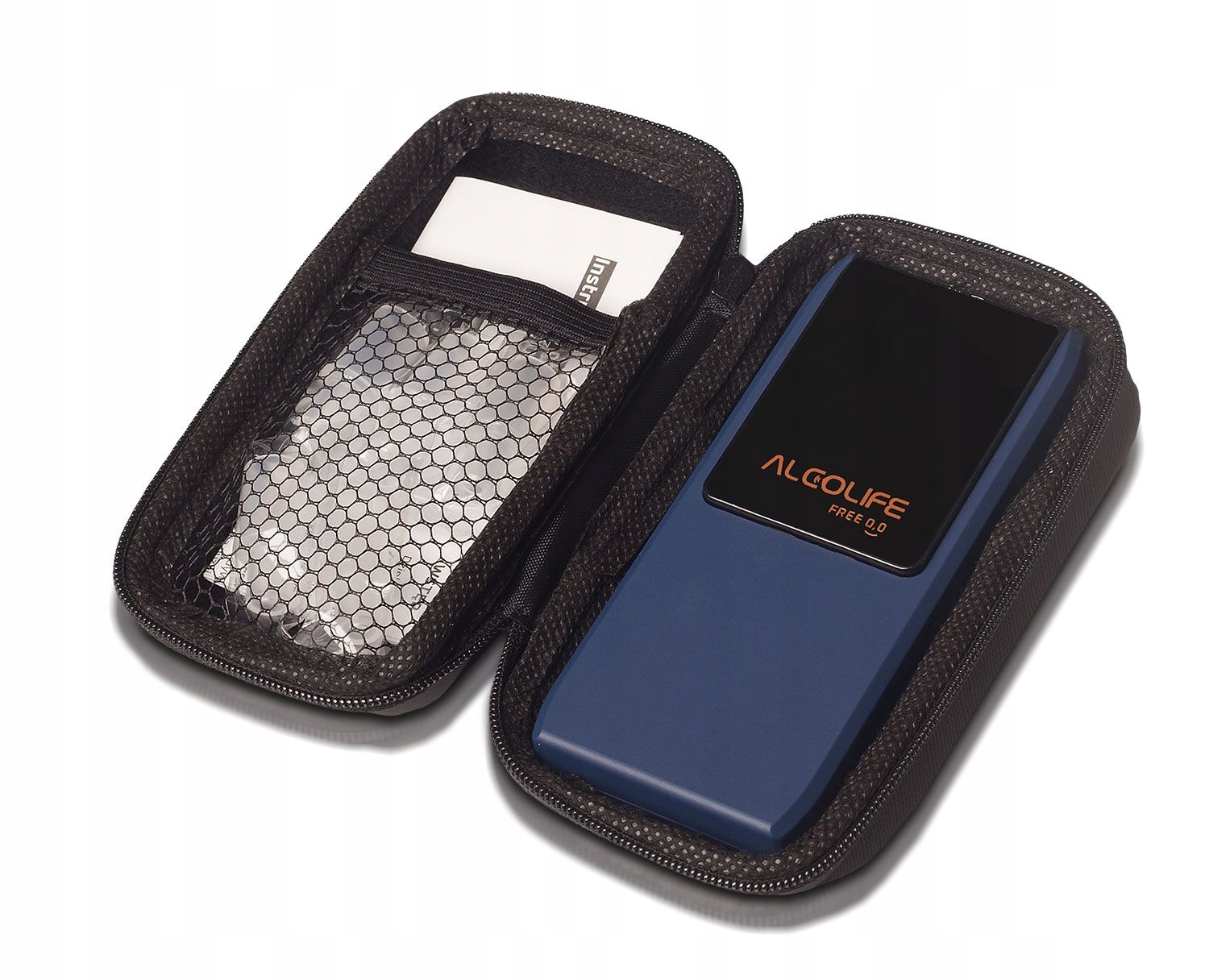 Zestaw zawiera: ustniki, etui i certyfikat kalibracji