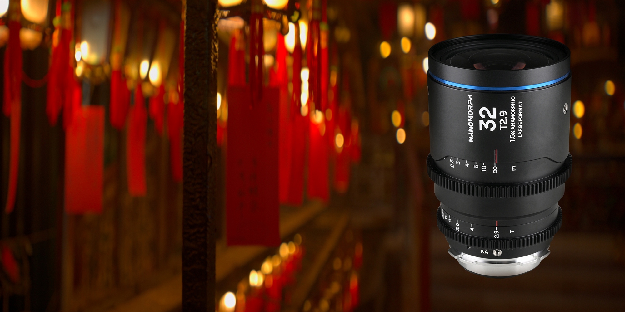 Innowacyjny obiektyw anamorficzny z efektem „waterfall bokeh”