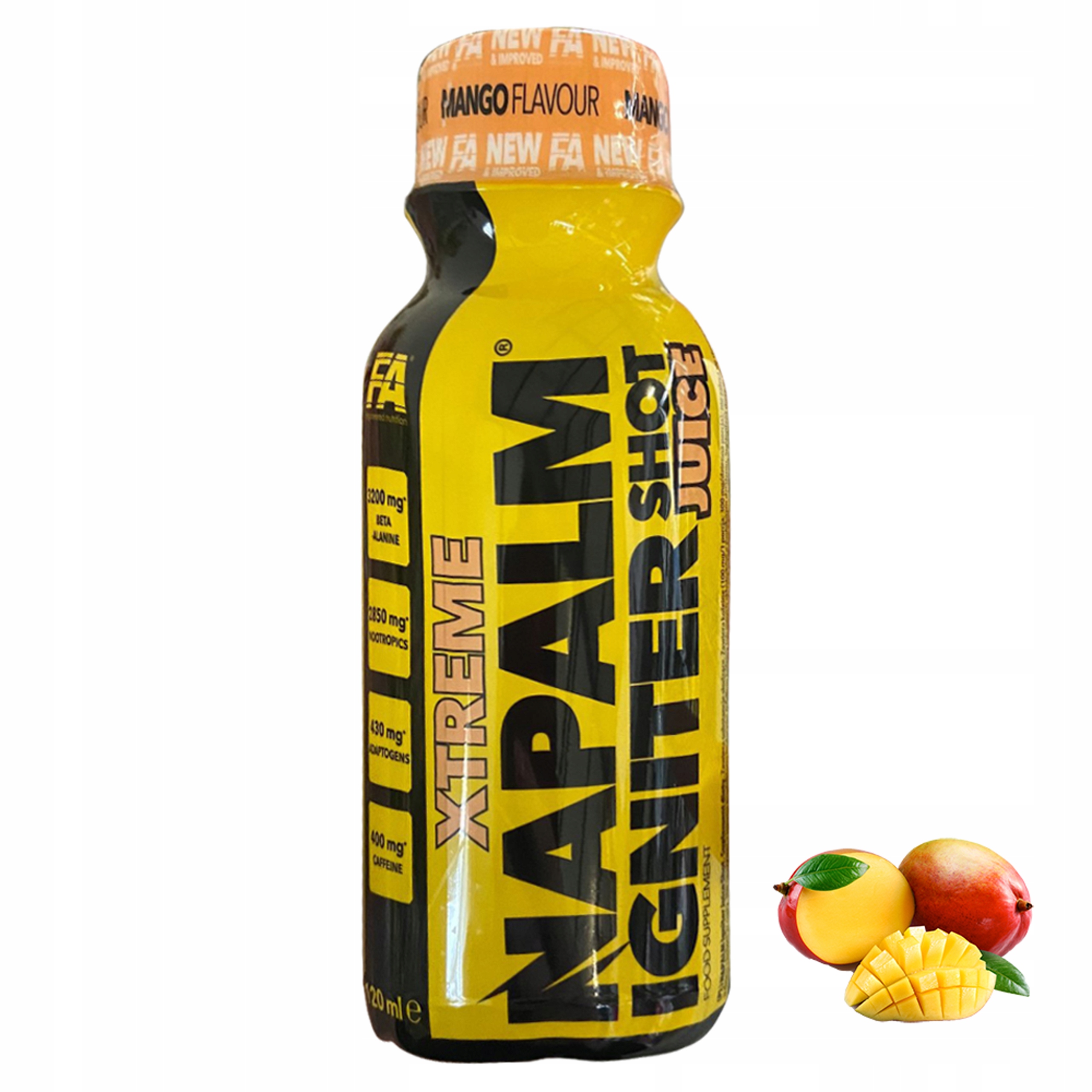FA Xtreme Napalm Igniter Shot Juice 120ml – Energetyzujący shot dla intensywnych treningów
