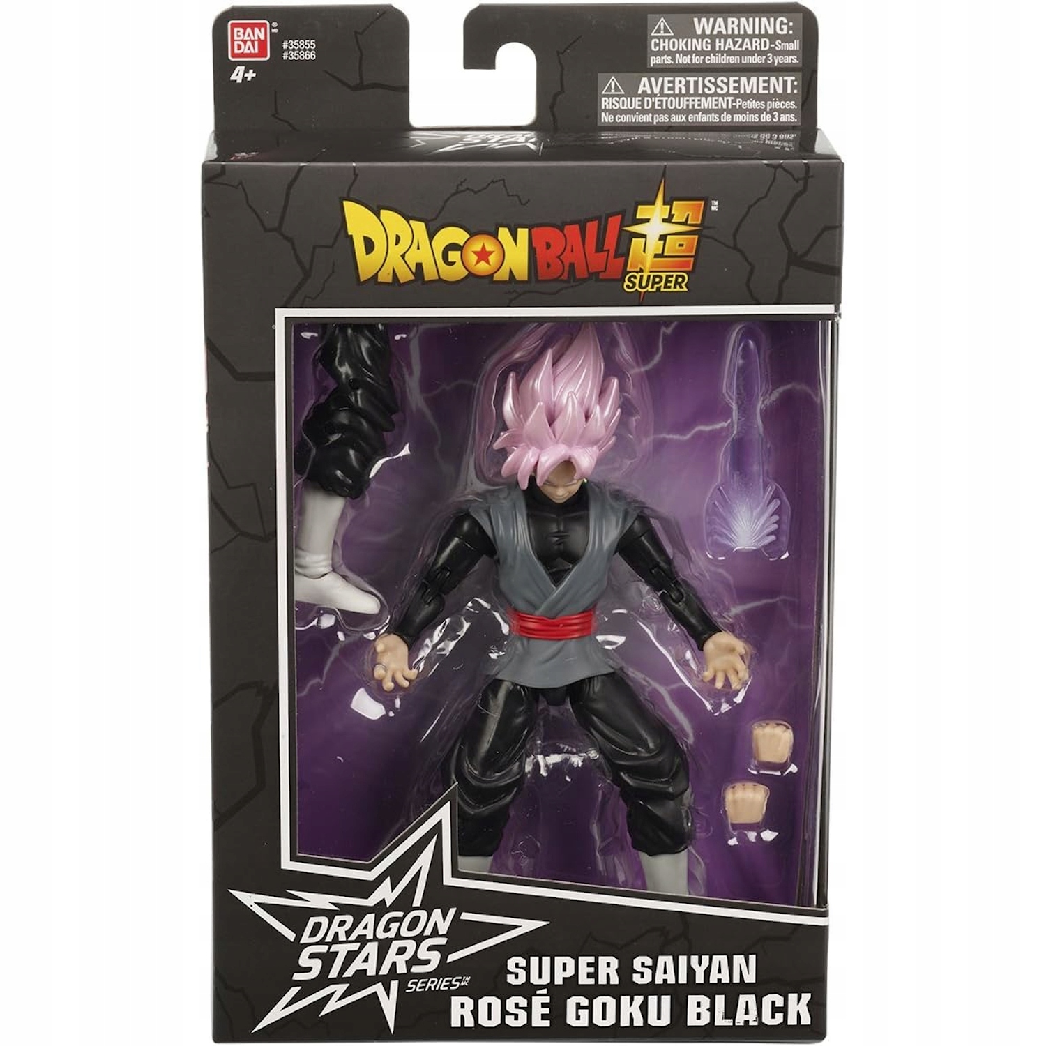 Figurka DRAGON BALL DRAGON STARS SS ROSE GOKU BLACK – Ikona kolekcjonerska dla fanów