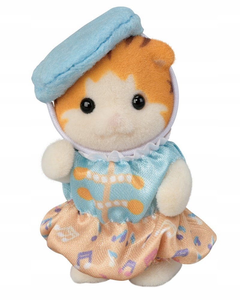 Urocze figurki zwierzątek w pastelowych strojach