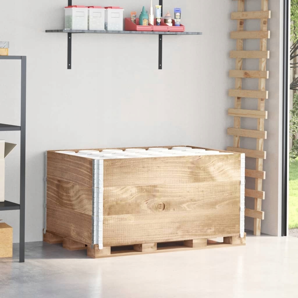 Stabilna i solidna konstrukcja z drewna sosnowego