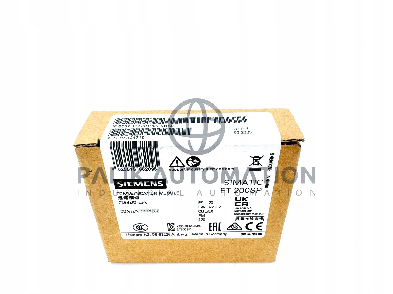 Siemens 6ES7137-6BD00-0BA0 – Innowacyjny moduł komunikacyjny