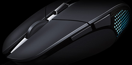 G303 side view of programmable buttons
