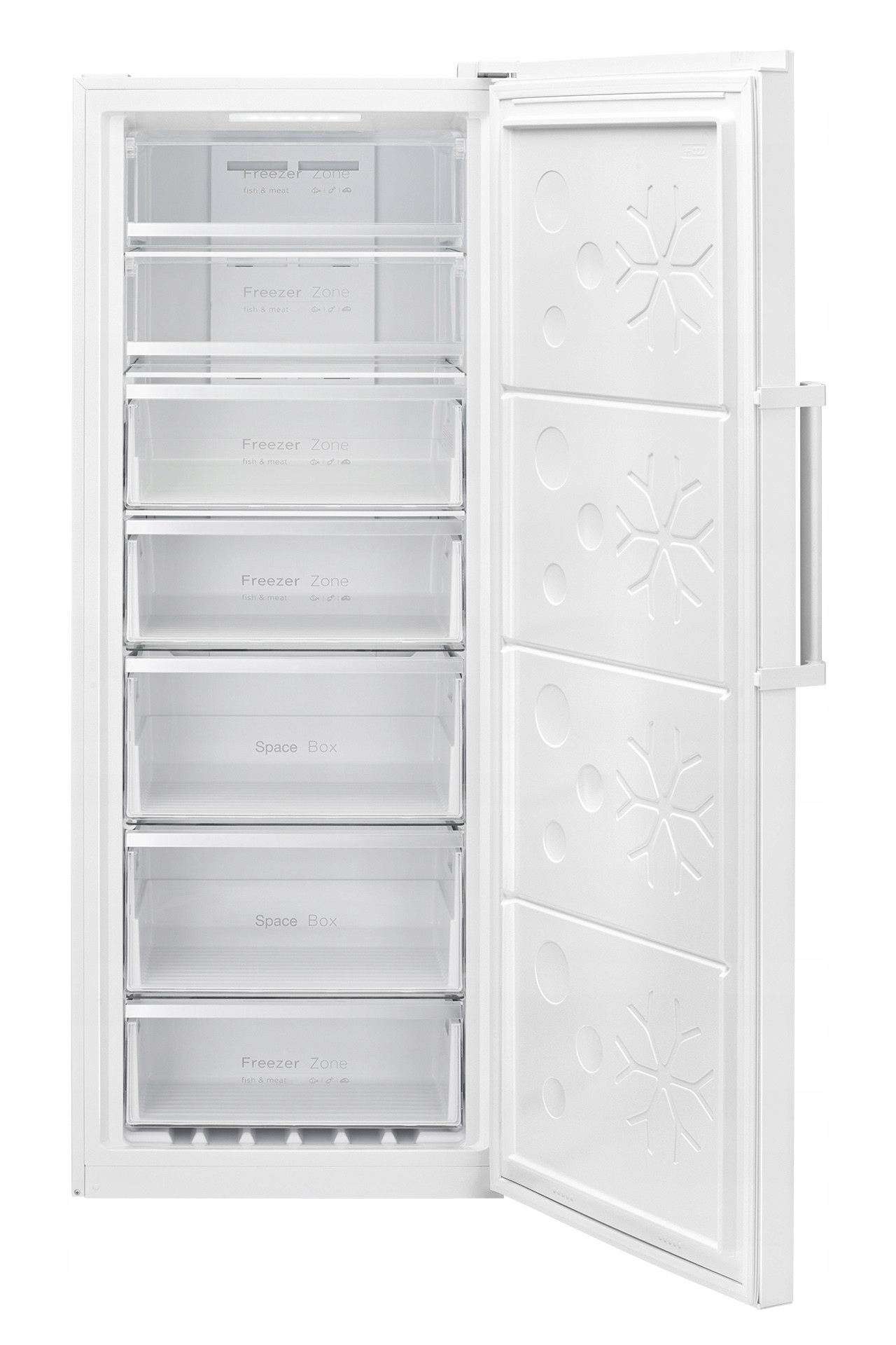 Pojemność 380 litrów – Idealna do przechowywania żywności