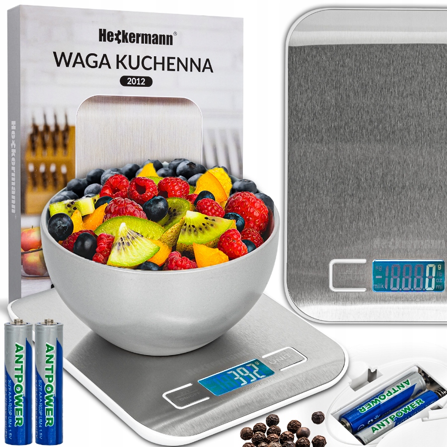 Waga kuchenna Heckermann 2012 – Precyzyjne ważenie w Twojej kuchni