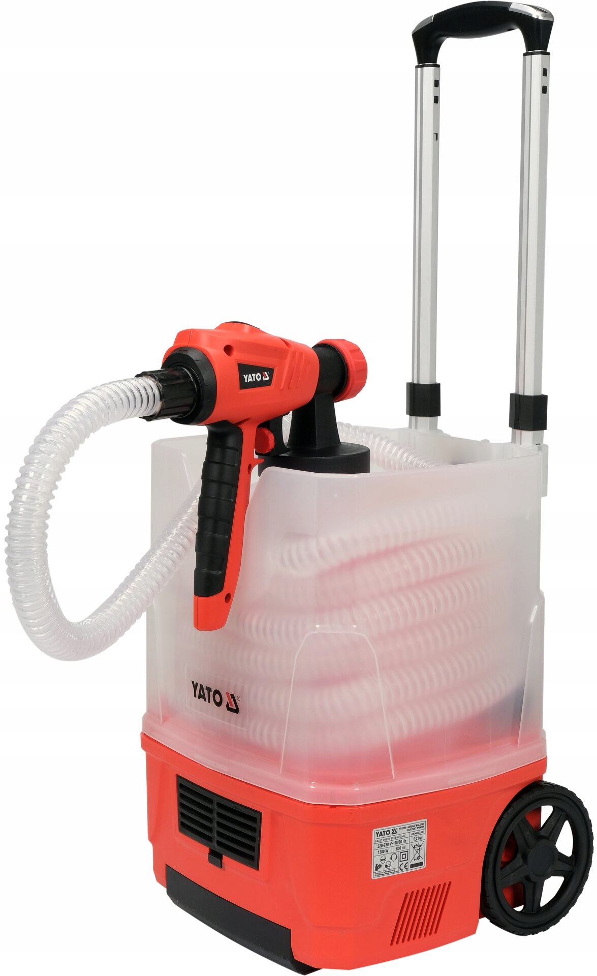 Agregat malarski YATO HVLP 1100W – Wydajność i łatwość obsługi