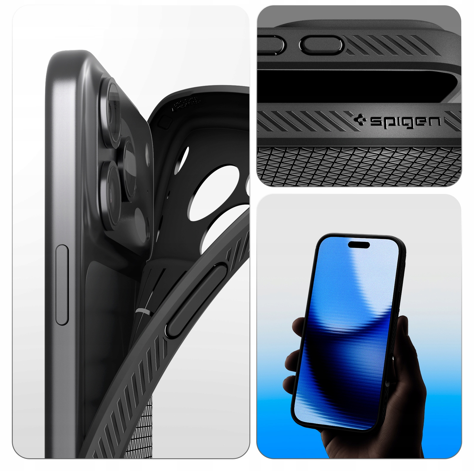 Zintegrowane poduszki powietrzne w narożnikach